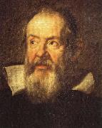 Justus Suttermans Portrait of Galileo Galilei oil painting reproduction